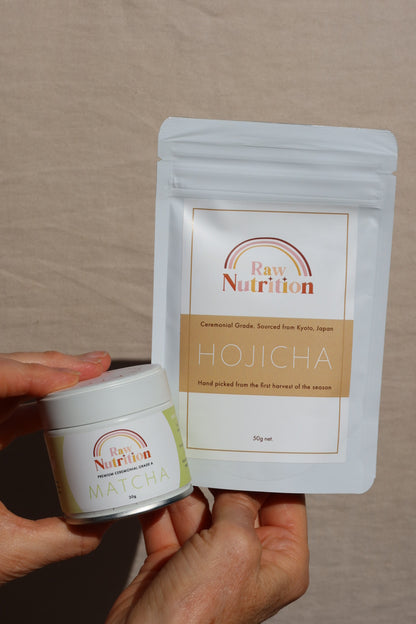 Soph's Sunrise & Sunset Duo - Matcha & Hojicha